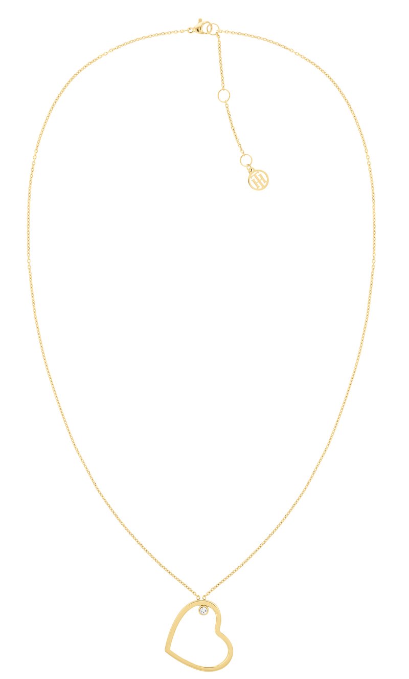 Tommy Hilfiger - GP WITH CRYSTALS NECKLACE - Necklace - gold-coloured, Enlarge