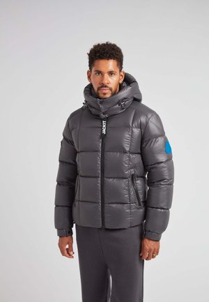 EZ BOXED PUFFER RACER  LUX - Daunenjacke - graphite black