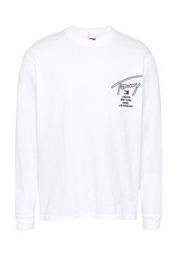 Tommy Jeans REG TWIST - Camiseta de manga larga - white