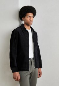 Lindbergh ZIP THROUGH OVERSHIRT - Let jakke / Sommerjakker - black