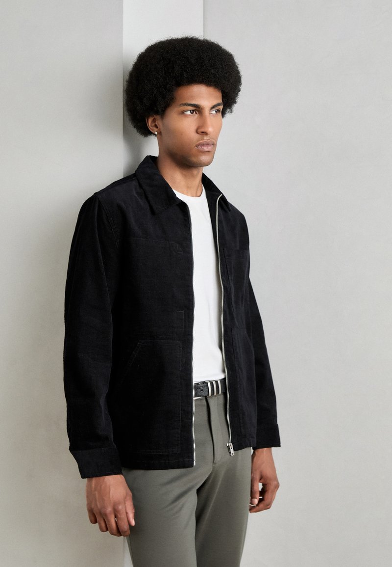 Lindbergh ZIP THROUGH OVERSHIRT - Let jakke / Sommerjakker - black