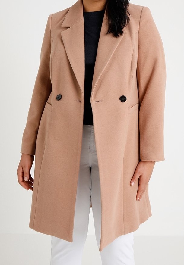 Vero Moda Curve Abrigo clásico - beige