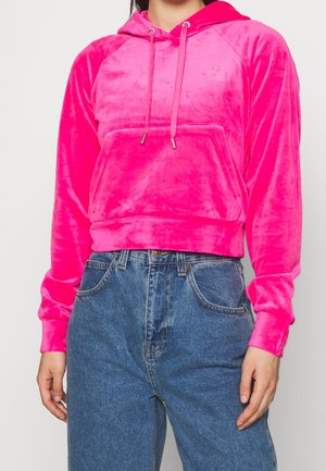 Felpa con cappuccio - pink