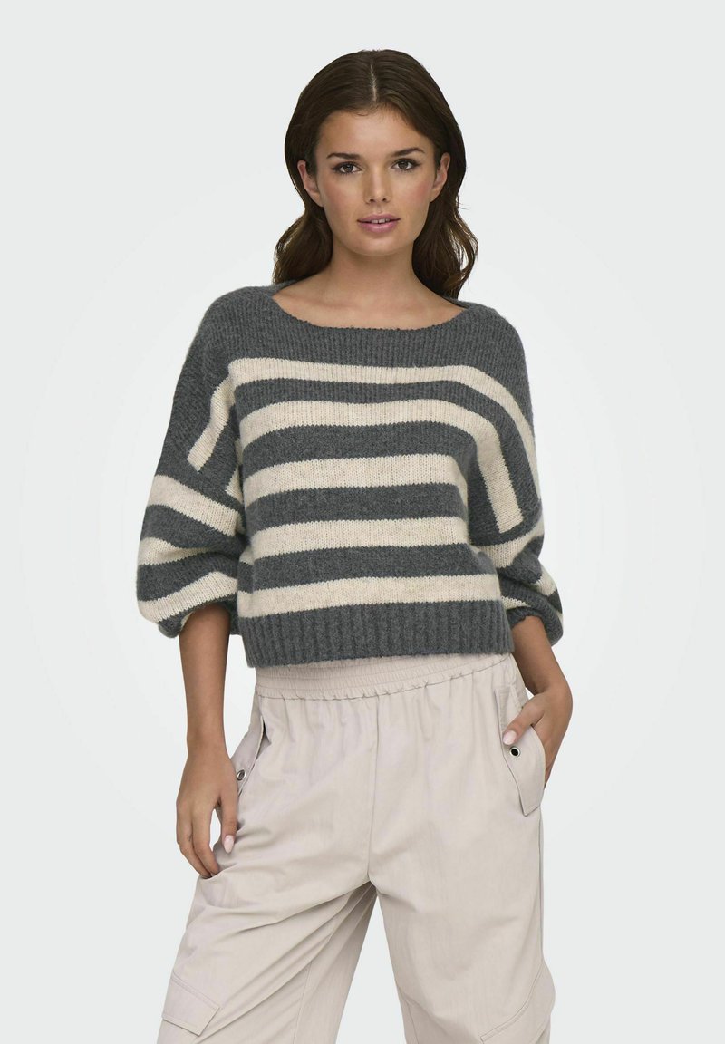 ONLY ONLAYA LIFE BOATNECK - Maglione - magnet