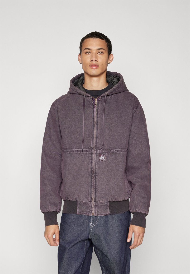 HUF BOULDER WORK JACKET UNISEX - Farkkutakki - raisin