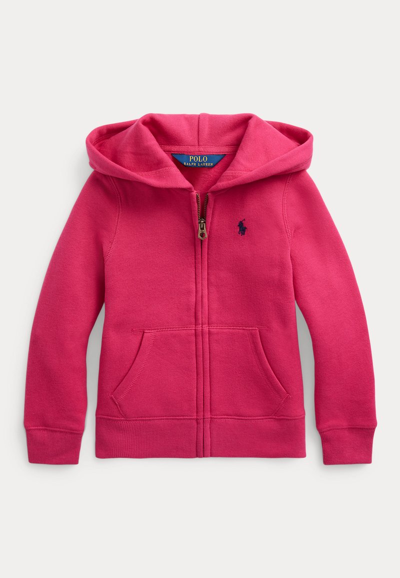 Polo Ralph Lauren Sweat zippé preppy pink/navy/rose ZALANDO.CH