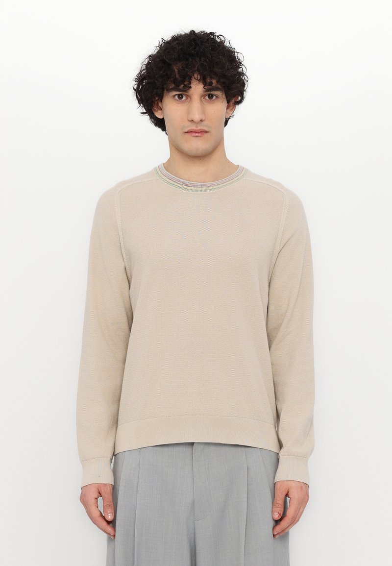 PS Paul Smith - SWEATER CREW NECK - Pullover - ice white, Agrandir