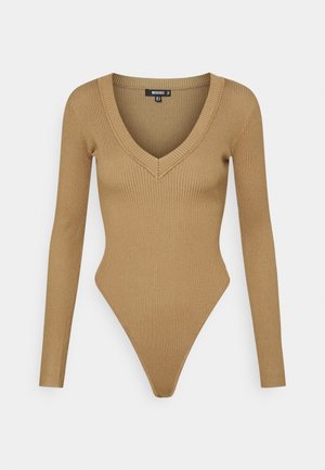 Langarmshirt - tan