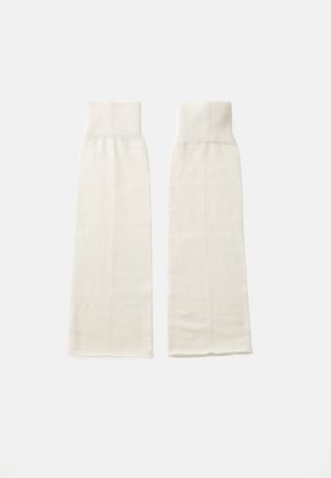 KNITID LEG WARMERS - Calentadores - white