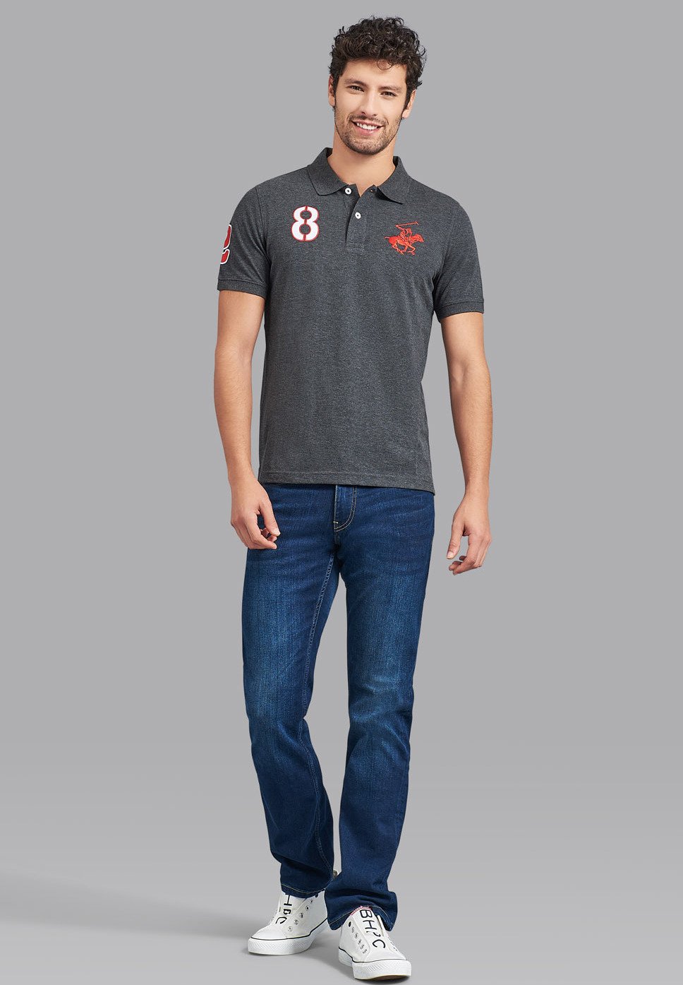 denim polo club t shirt