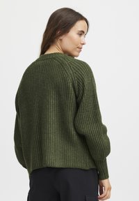 Fransa FRBEVERLY - Gilet - rifle green melange