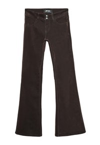 Jeans a zampa - dark brown