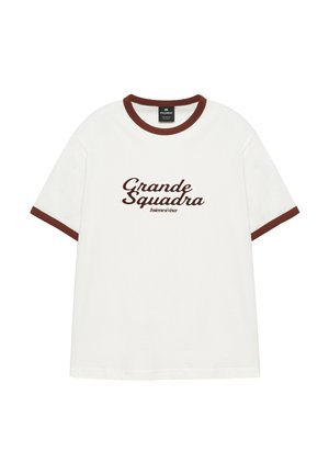 PULL&BEAR, GRANDE SQUADRA GRAPHIC - T-SHIRT - T-shirt imprimé - white