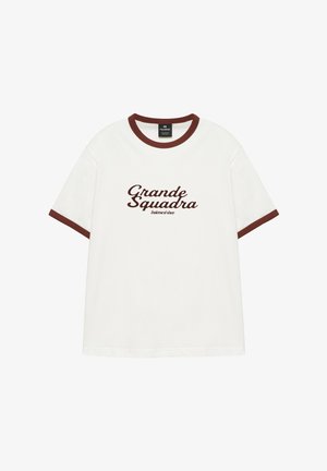 PULL&BEAR, GRANDE SQUADRA GRAPHIC - T-SHIRT - T-shirt imprimé - white