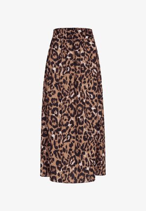 Cloud 5ive LONGFORM - A-line skirt - brown black