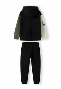 MINOTI ZIP THROUGH AND JOGGERS SET - Trenirka - black