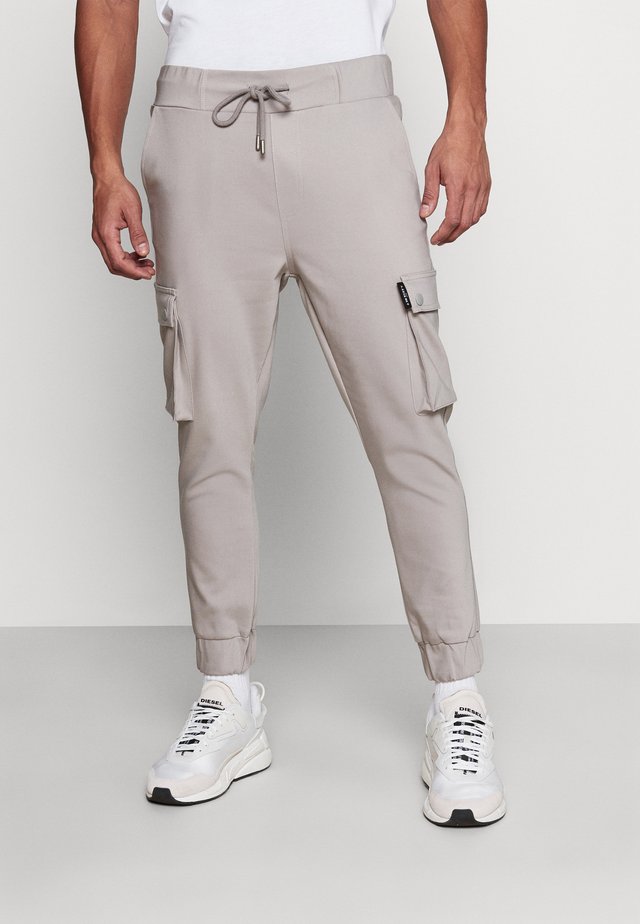 LORENZ - Reisitaskuhousut - light grey