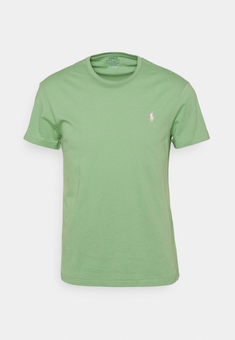 Polo Ralph Lauren CUSTOM SLIM FIT JERSEY CREWNECK T-SHIRT - T-shirt básica - outback green