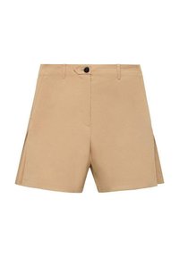 STRAIGHT PLEAT - Kratke hlače - brown