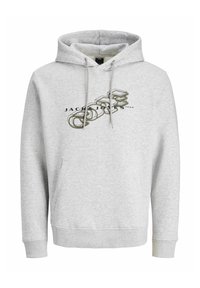 JCOFUSION BRANDING - Hoodie - light grey melange