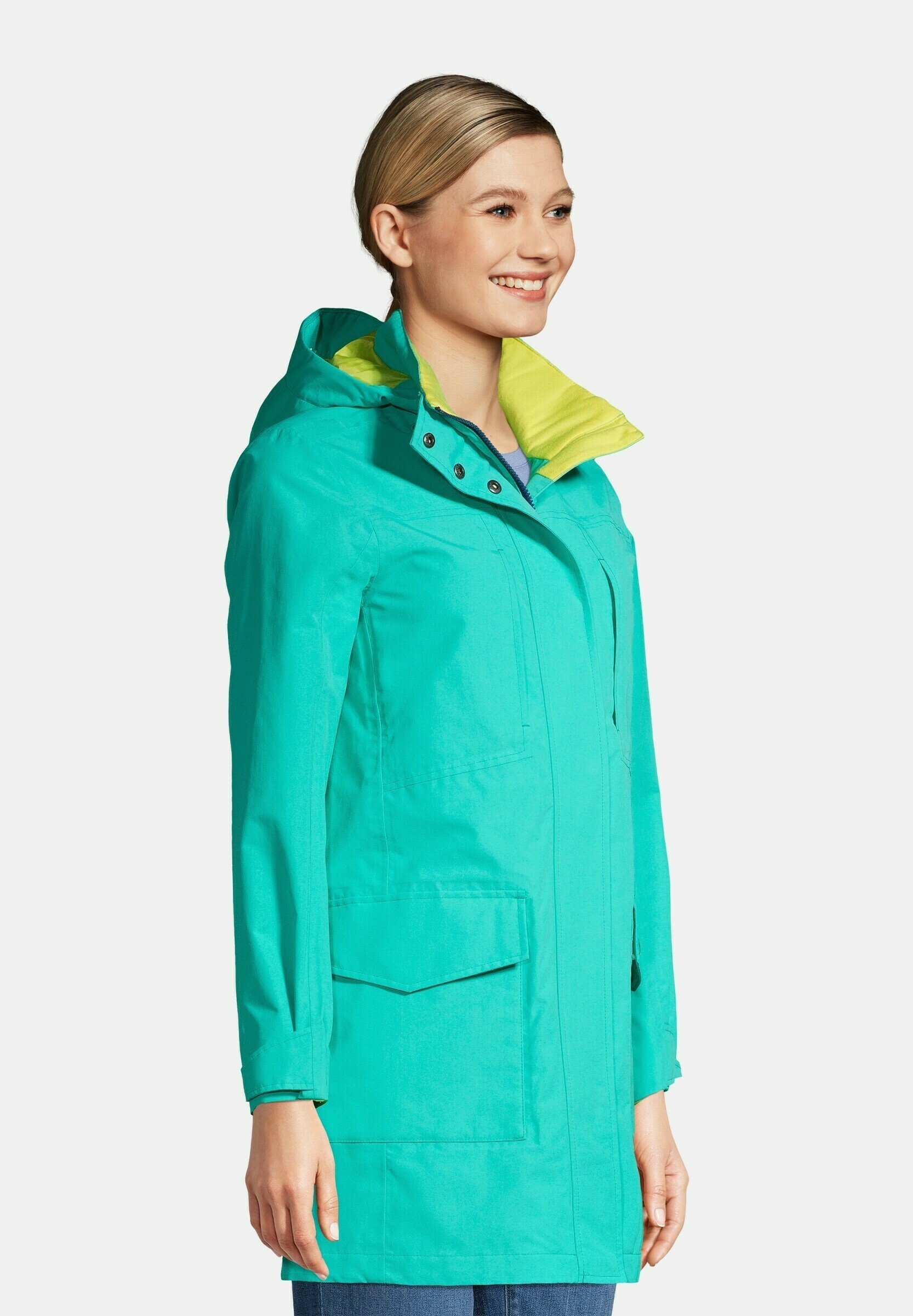 LANDS' END Waterproof jacket - seafoam 