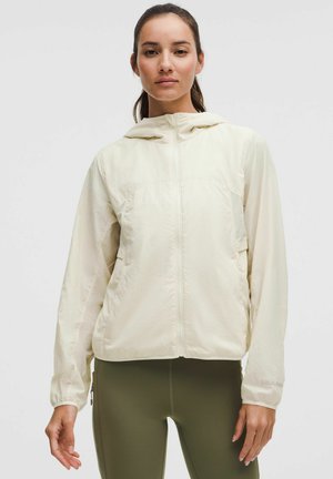 Regnjakke / vandafvisende jakker - light ivory
