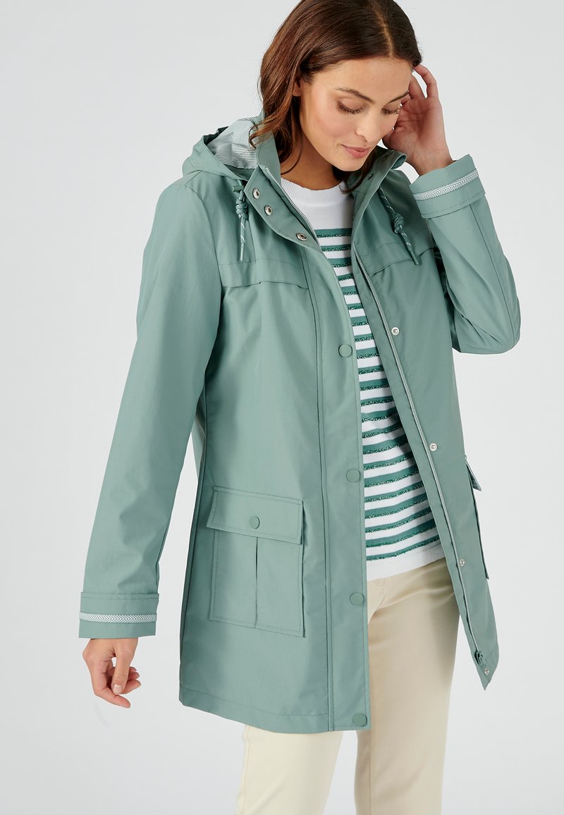 Damart DÉTENTE - Parka - vert bleuté