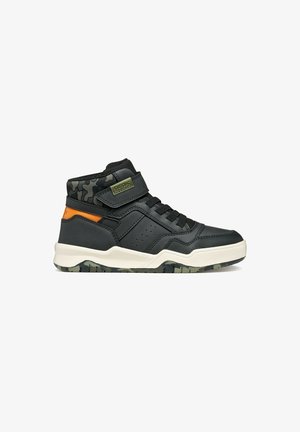 Geox, J PERTH BOY - High-top trainers - black camouflage