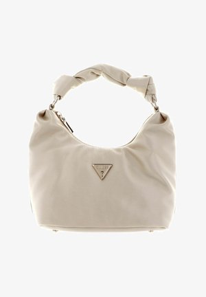 Guess, VELINA HOBO - Handbag - pale gold