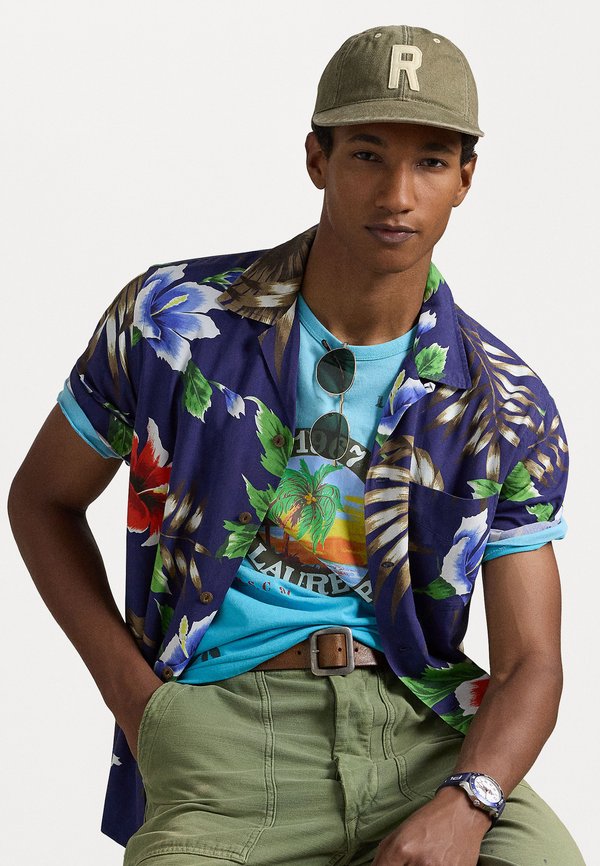 CLASSIC FIT HOFFMAN PRINT CAMP SHIRT - Shirt - canopy floral4