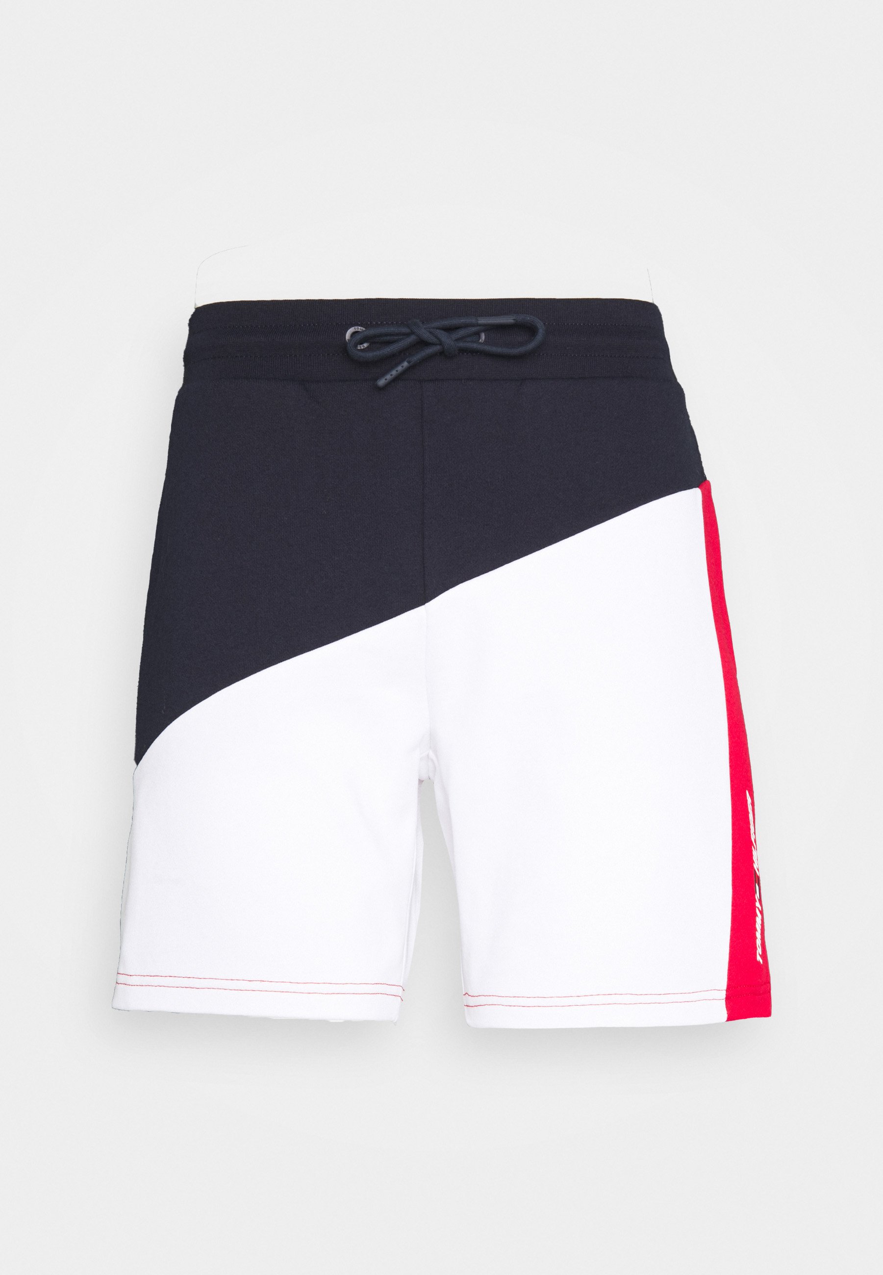 Tommy Hilfiger BLOCKED TERRY SHORT - Korte broeken - blue/donkerblauw -  Zalando.nl