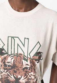 ANINE BING EN À IMPRIMÉ TIGRE T-shirt con stampa white