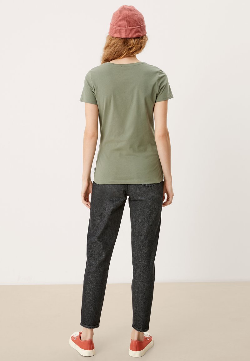 Damen T-Shirts | QS by s.Oliver T-Shirt basic khaki oliv/dunkelgrün - VU43660 Damen T-Shirts | QS by s.Oliver T-Shirt basic khaki oliv/dunkelgrün - VU43660