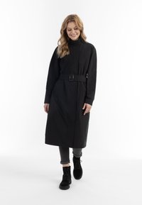 DreiMaster - LEICHTER IMANE - Trenchcoat - schwarz Miniatuurafbeelding 1