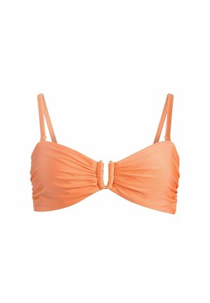 BANDEAU HARDWARE - Bikini pezzo sopra - coral pink