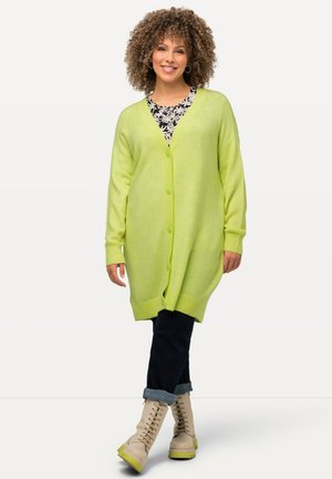 Ulla Popken Gilet - neon green