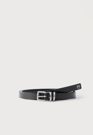 BALLESTAS BELT - Riem - nero limousine/matte silver-coloured