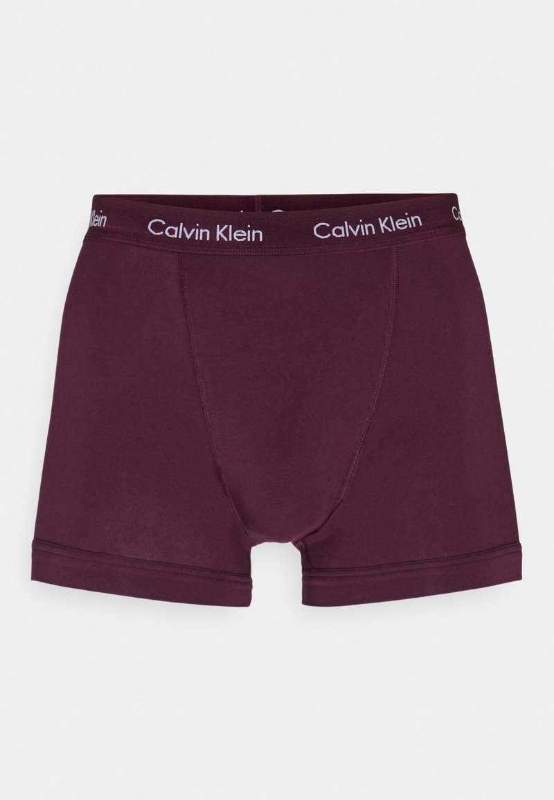 Calvin Klein Underwear TRUNK 3 PACK - Pants - grape glim/pale orchid/purple  fuss/purple 