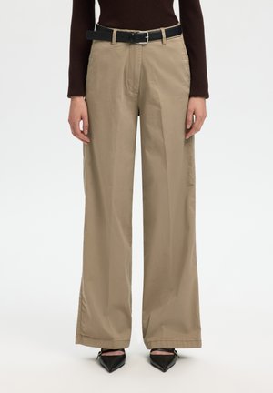 Selected, Pantalones - greige