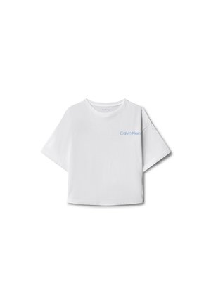 Calvin Klein Jeans, SEASONAL INTEREST TEE SS - Camiseta estampada - bright white