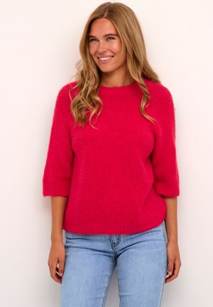 Kaffe KAEMILIE - T-shirt basique - virtual pink