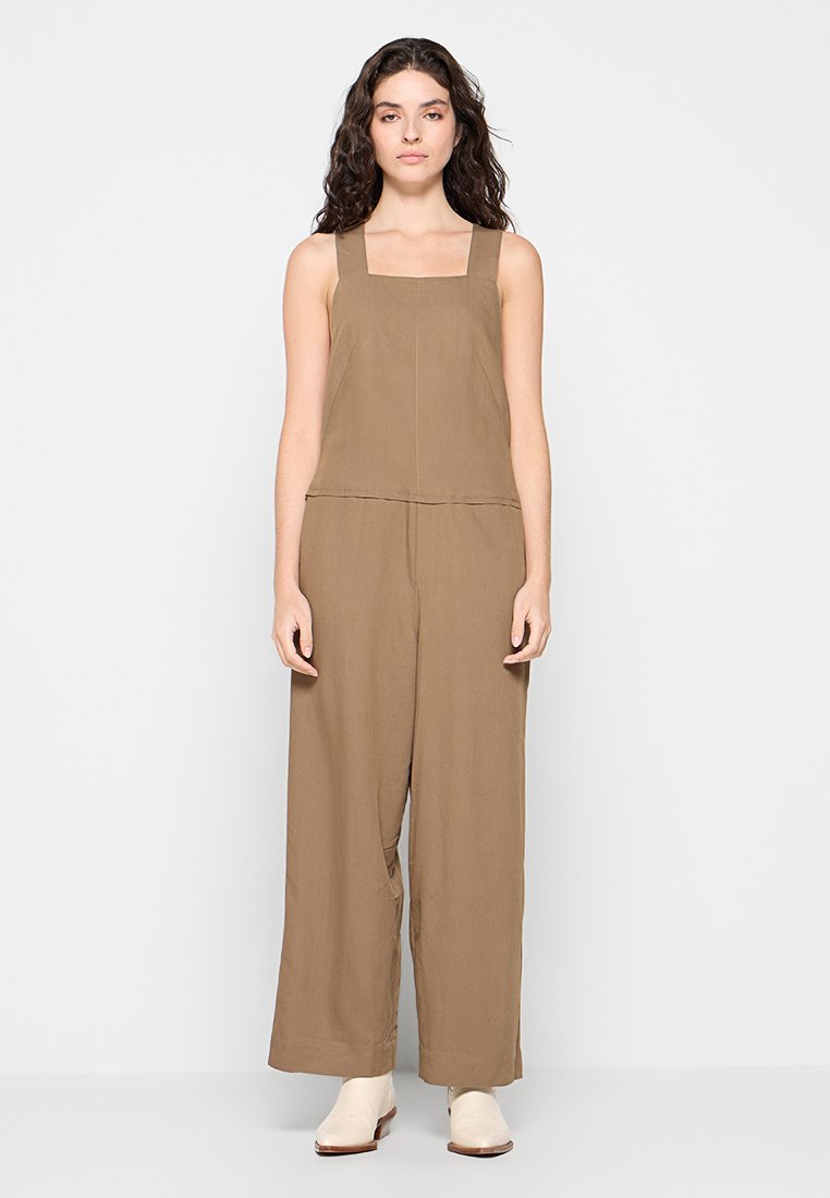 Proenza Schouler White Label Jumpsuit bruin Proenza Schouler White Label Jumpsuit bruin