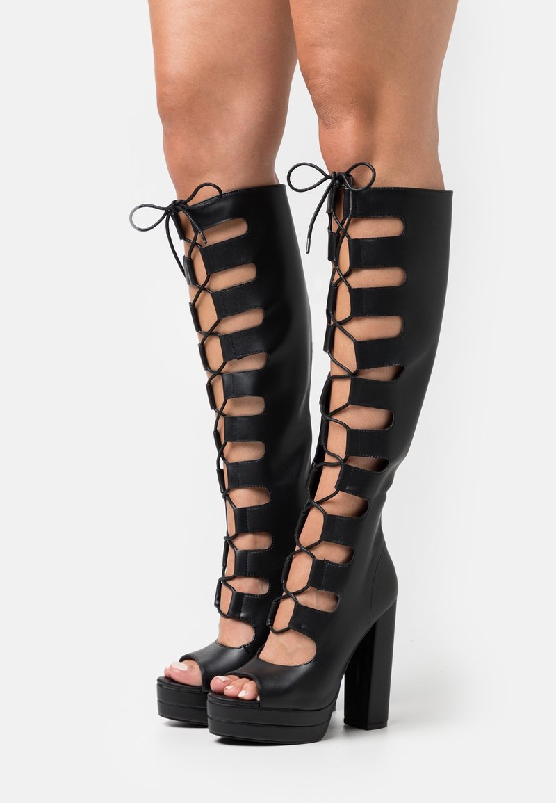 Even&Odd by Zalando Bottes à talons hauts - black