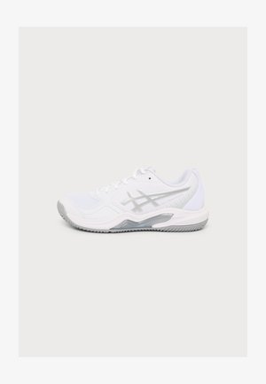 ASICS, DEDICATE 9 PADEL - Padel-Schuhe - white/pure silver