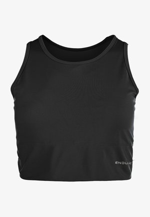 Endurance Sport-BH mit starker Stützkraft - black