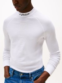 Tommy Hilfiger F1 MOVIE RACING LS MOCKNECK - Jersey de punto - optic white