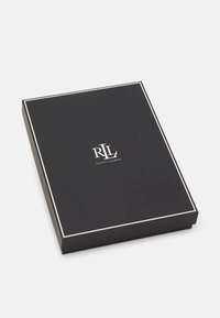 Lauren Ralph Lauren LEATHER CROSSBODY TECH CASE - Taštička na mobil - black