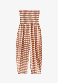 Sélectionné, pink green gingham check