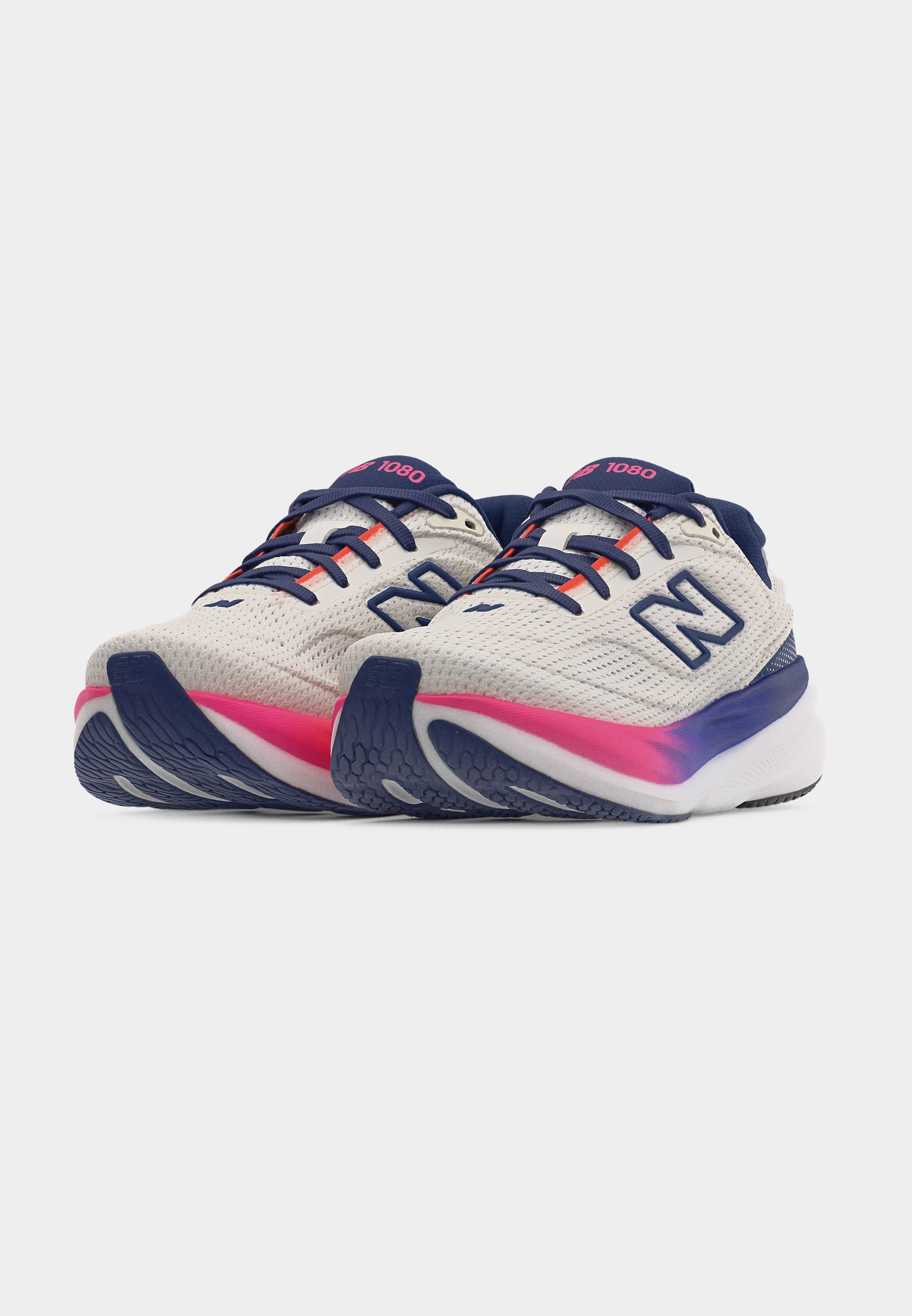 New Balance 1080V15 - Pantofi de alergare pe asfalt - sea salt/bej