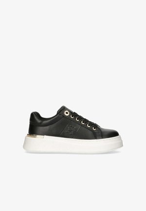 Tommy Hilfiger DA MONOGRAM CON FONDO - Sneakers basse - nero